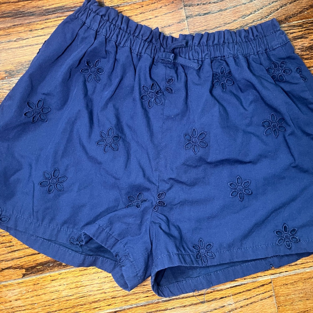 Nautica Dark Blue Floral girls Shorts